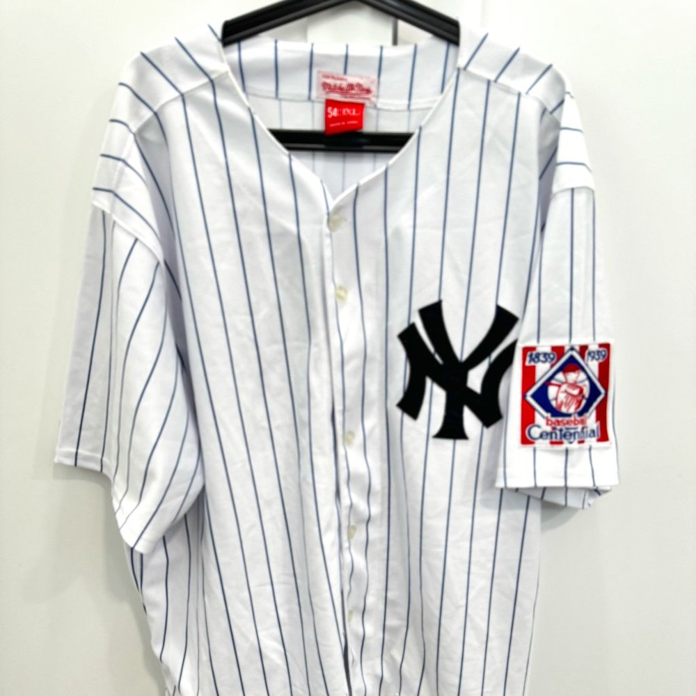 MITCHELL & NESS MLB 1939 NEW YORK YANKEES LOU GEHRIG AUTHENTIC JERSEY Size 54 3X